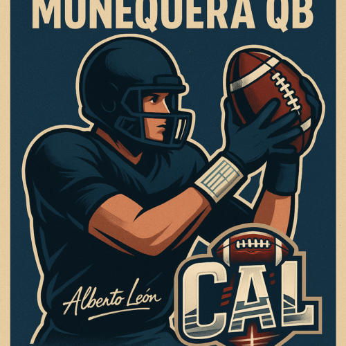 Template Pro CAL HUDDLE para Muñequeras de QB – Personaliza tu Juego